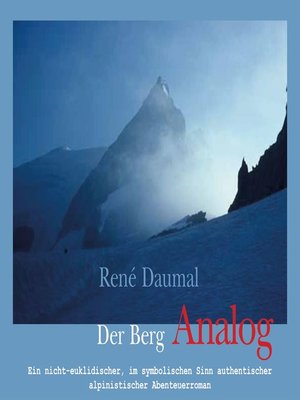 cover image of Der Berg Analog